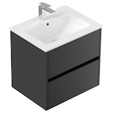 Artikelbild 1 für POSSEIK Waschbecken mit Unterschrank LIMES 60 grafit 60,0 x 46,5 x 58,5 cm, Artikelnummer 667327
