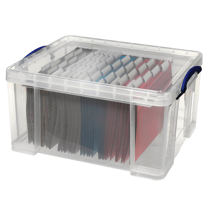Artikelbild 7 für Really Useful Box Aufbewahrungsbox 48,0 l transparent 60,0 x 40,0 x 31,5 cm, 1 St., Artikelnummer 475772