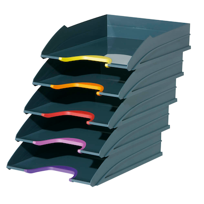 Artikelbild 9 für DURABLE Briefablagen VARICOLOR® dunkelgrau DIN A4, 5 St., Artikelnummer 163063