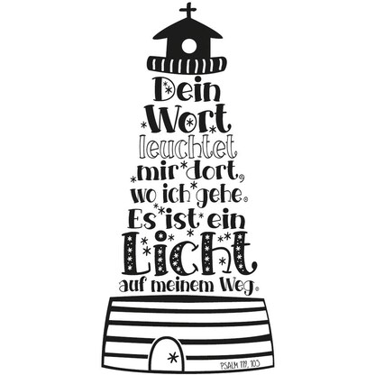Artikelbild für Rayher Leuchtturm Motivstempel Leuchtturm 10,0 x 5,0 cm, 1 St., Artikelnummer 152542