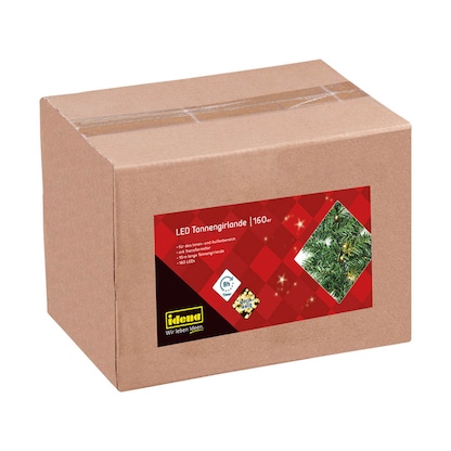 Artikelbild 3 für Idena Tannengirlande 160er LED Lichterkette grün 10,0 m, 1 St., Artikelnummer 761447