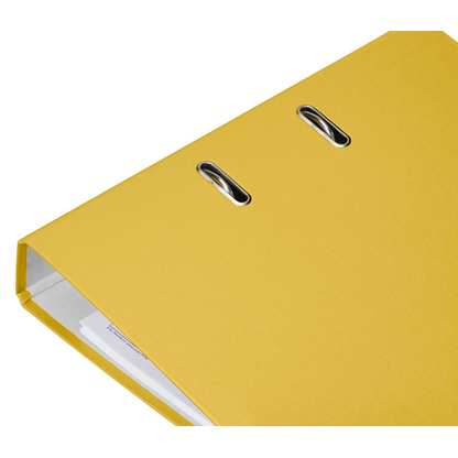 Artikelbild 4 für DONAU Klassik Ordner gelb Karton 5,0 cm DIN A4, 1 St., Artikelnummer 183871