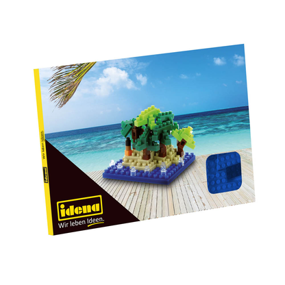 Artikelbild 3 für Idena 40144 Postkarte Happy Holiday Mini- Bausteine, Artikelnummer 193239
