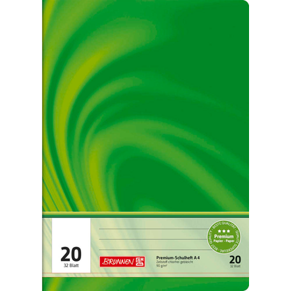 Artikelbild 2 für BRUNNEN Schulheft Vivendi Lineatur 20 blanko DIN A4 ohne Rand, 32 Blatt, 1 St., Artikelnummer 369276