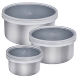 Artikelbild 1 für LURCH Lunchboxen-Set EDS silber 100/ 200/ 400 ml, 1 Set, Artikelnummer 638126