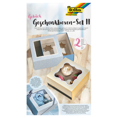 Artikelbild für folia Set II Geschenkboxen-Set bunt, 1 St., Artikelnummer 963183