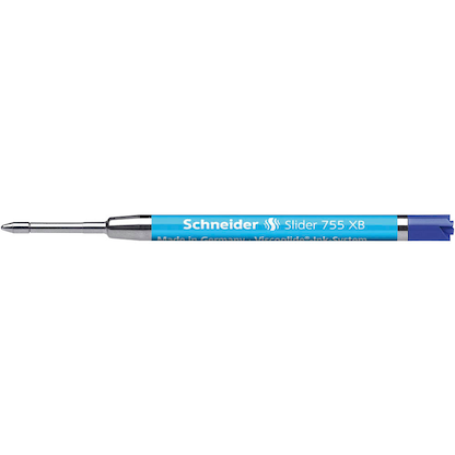 Artikelbild für Schneider Slider 755 Kugelschreiberminen XB blau, 3 St., Artikelnummer 732792