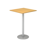 Artikelbild 1 für HAMMERBACHER Stehtisch quadratisch Spanplatte buche 80,0 x 80,0 x 111,6 cm, 1 St., Artikelnummer 587459