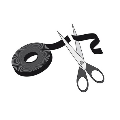 Artikelbild 2 für LABEL THE CABLE Klettband ROLL STRAPS farbsortiert 1,0 m x 1,6 cm, 4 St., Artikelnummer 361121