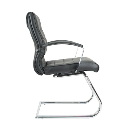 Artikelbild 2 für Topstar Besucherstuhl TD Lux 15 8789 A80 schwarz Leder, 1 St., Artikelnummer 581126