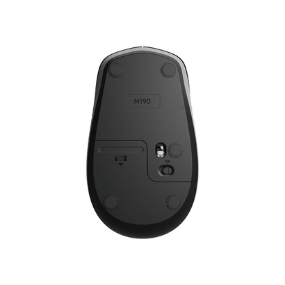 Artikelbild 5 für Logitech M190 Maus kabellos schwarz, grau, Artikelnummer 373641