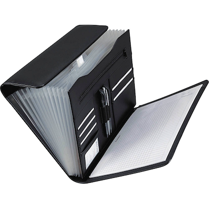 Artikelbild für Alassio Fächermappe Vado 12 Fächer schwarz, 1 St., Artikelnummer 751764