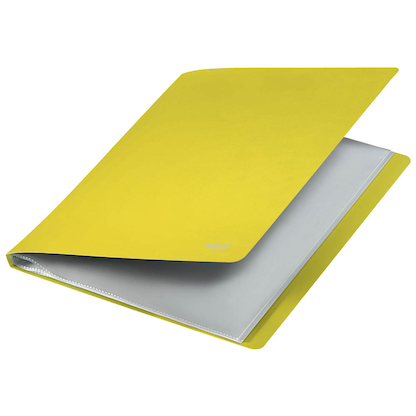 Artikelbild für LEITZ Recycle 4676 Sichtbuch DIN A4, 20 Hüllen gelb, 1 St., Artikelnummer 854404