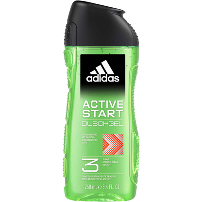 Artikelbild für adidas Active Start 3in1 Duschgel 250 ml, Artikelnummer 541328