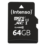 Artikelbild 1 für Intenso Speicherkarte microSDXC-Card PREMIUM, 64 GB, 1 St., Artikelnummer 315453