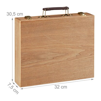 Artikelbild 5 für relaxdays Malkoffer farbsortiert, 1 Set, Artikelnummer 454907