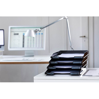 Artikelbild 3 für HAN Briefablagen Junior schwarz DIN A4, 5 St., Artikelnummer 688358