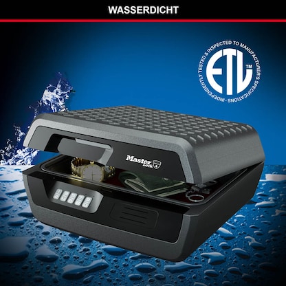 Artikelbild 6 für Master Lock® Dokumentenkassette feuerfest CHW30300EURHRO DIN A4 Elektronikschloss, Artikelnummer 727814