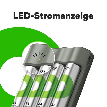 Artikelbild 10 für GP B441U + B441D 4-Port USB-Akku-Ladegerät inkl. Akkus, Artikelnummer 255426