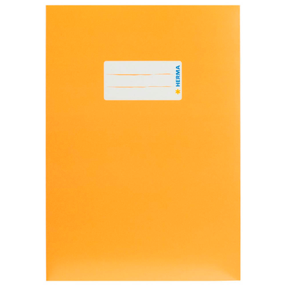 Artikelbild für HERMA Heftumschlag orange Karton DIN A5, 1 St., Artikelnummer 608461