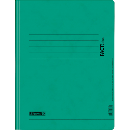 Artikelbild für BRUNNEN Schnellhefter FACT!plus Karton grün DIN A4, Artikelnummer 757793