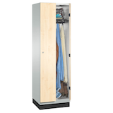 Artikelbild 1 für CP Spind Cambio lichtgrau, birke 45100-20 S10120, 2 Schließfächer 60,0 x 52,5 x 198,0 cm, Artikelnummer 172580