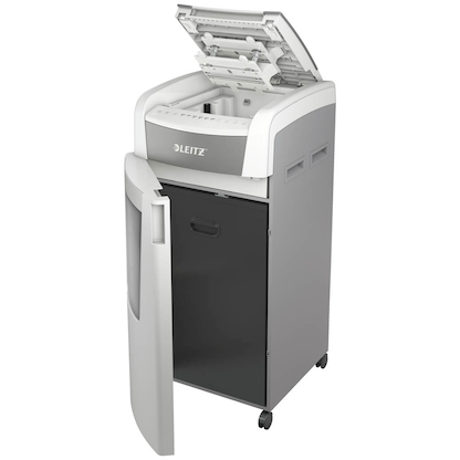 Artikelbild 2 für LEITZ IQ Autofeed Office Pro 600 Aktenvernichter mit Partikelschnitt P-5, 2 x 15 mm, bis 600 Blatt, weiß, Artikelnummer 429813