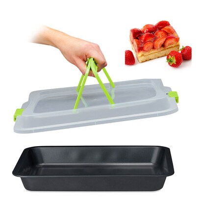 Artikelbild 7 für relaxdays Backblech mit Deckel Ø 41,5 x 33,0 cm, 1 St., Artikelnummer 562621