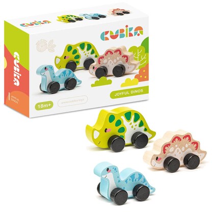 Artikelbild für CUBiKA Joyful Dinos 15597 Spielzeugauto, Artikelnummer 234249