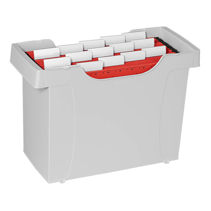 Artikelbild für LEITZ Hängeregister-Box ohne Mappen Plus Uni-Box 1908 grau, Artikelnummer 664201