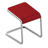 Artikelbild 1 für Quadrifoglio Hocker C-STOOL OCSTOB01/2YUP rot, 1 St., Artikelnummer 670707