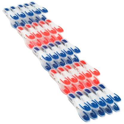 Artikelbild 4 für LEIFHEIT Wäscheklammern blau/transparent und rot/transparent, 25 St., Artikelnummer 908044