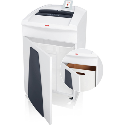 Artikelbild 6 für HSM SECURIO P36i Aktenvernichter mit Partikelschnitt P-4, 4,5 x 30 mm, bis 29 Blatt, weiß, Artikelnummer 307672