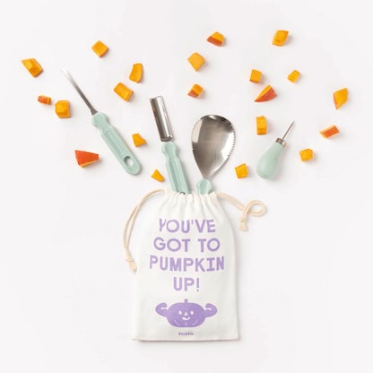 Artikelbild 2 für folia Bastelwerkzeug Kürbisschnitz-Set mint, Artikelnummer 285607