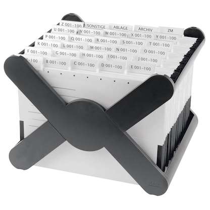 Artikelbild für HAN Hängeregistraturkorb ohne Mappen X-CROSS KARMA schwarz, Artikelnummer 372726