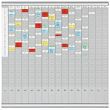 Artikelbild 1 für FRANKEN Stecktafel 100,8 x 100,8 cm 16 Spalten, Artikelnummer 342648