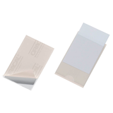 Artikelbild 1 für DURABLE Visitenkartentasche selbstklebend transparent, für 1 Visitenkarte, 100 St., Artikelnummer 509463