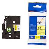 Artikelbild 1 für brother Schriftband TZe-FX651 TZEFX651, 24 mm, schwarz auf gelb, 1 St., Artikelnummer 653683