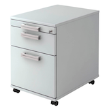 Artikelbild 1 für HAMMERBACHER Akandia Rollcontainer lichtgrau 3 Auszüge 42,8 x 58,0 x 59,0 cm, Artikelnummer 671768