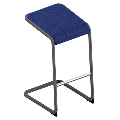 Artikelbild für Quadrifoglio Hocker C-STOOL OCSTOA01/2R90 dunkelblau, 1 St., Artikelnummer 670366