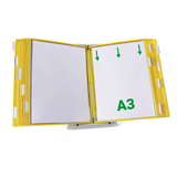 Artikelbild 1 für tarifold Sichttafelsystem 433204 DIN A3 gelb mit 20 St. Sichttafeln, 1 St., Artikelnummer 702961