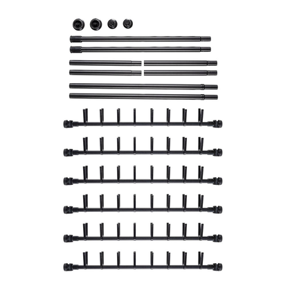 Artikelbild 11 für WENKO Teleskop-Schuhregal Herkules Shoes schwarz 94,0 x 9,0 x 165,0 - 300,0 cm, 1 St., Artikelnummer 531341