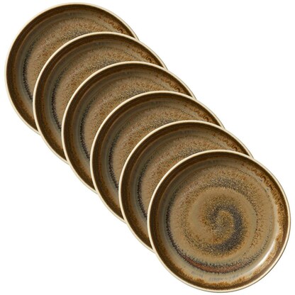 Artikelbild für HEART & SOUL Suppenteller Perfect Match Cumin hellbraun Ø 21,0 cm, 6 St., Artikelnummer 108369