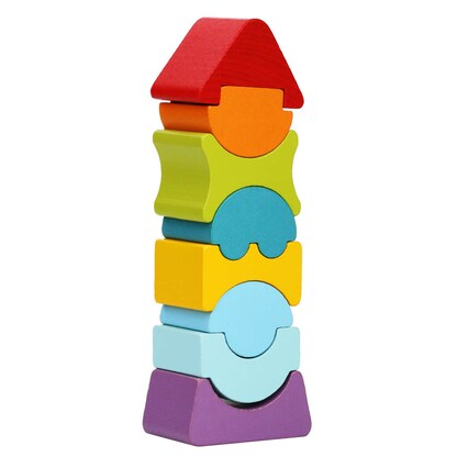Artikelbild 3 für CUBiKA Stapelturm LD-8 Lernspielzeug, 1 St., Artikelnummer 234066