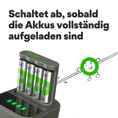 Artikelbild 8 für GP B441U 4-Port USB-Akku-Ladegerät inkl. Akkus, Artikelnummer 255418