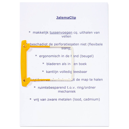 Artikelbild für Jalema Abheftbügel Clip, 10 St., Artikelnummer 161618