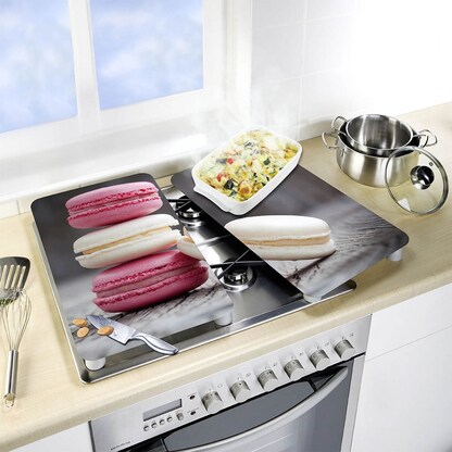Artikelbild 4 für WENKO Herdabdeckplatten Macarons bunt, 2 St., Artikelnummer 529844