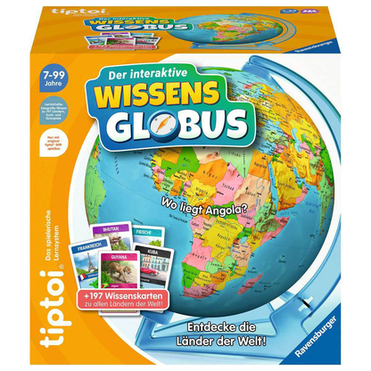 Artikelbild für Ravensburger tiptoi Spiel - Der interaktive Wissens-Globus Lernspielzeug, 1 St., Artikelnummer 886635