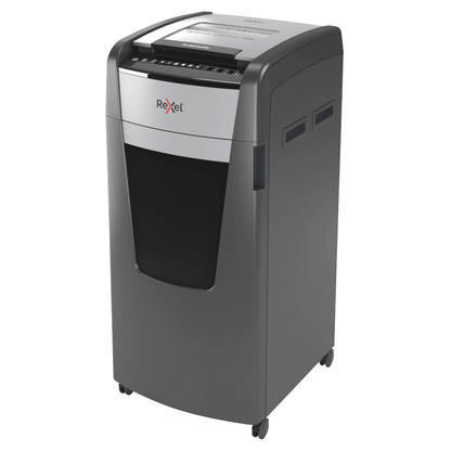 Artikelbild 2 für Rexel Optimum AutoFeed+ 750M Aktenvernichter mit Partikelschnitt P-5, 2 x 15 mm, bis 750 Blatt, schwarz, Artikelnummer 429823