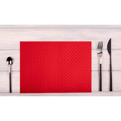 Artikelbild 4 für PROnappe Platzsets Tiss Lack rot 30,0 x 40,0 cm, 500 St., Artikelnummer 347987